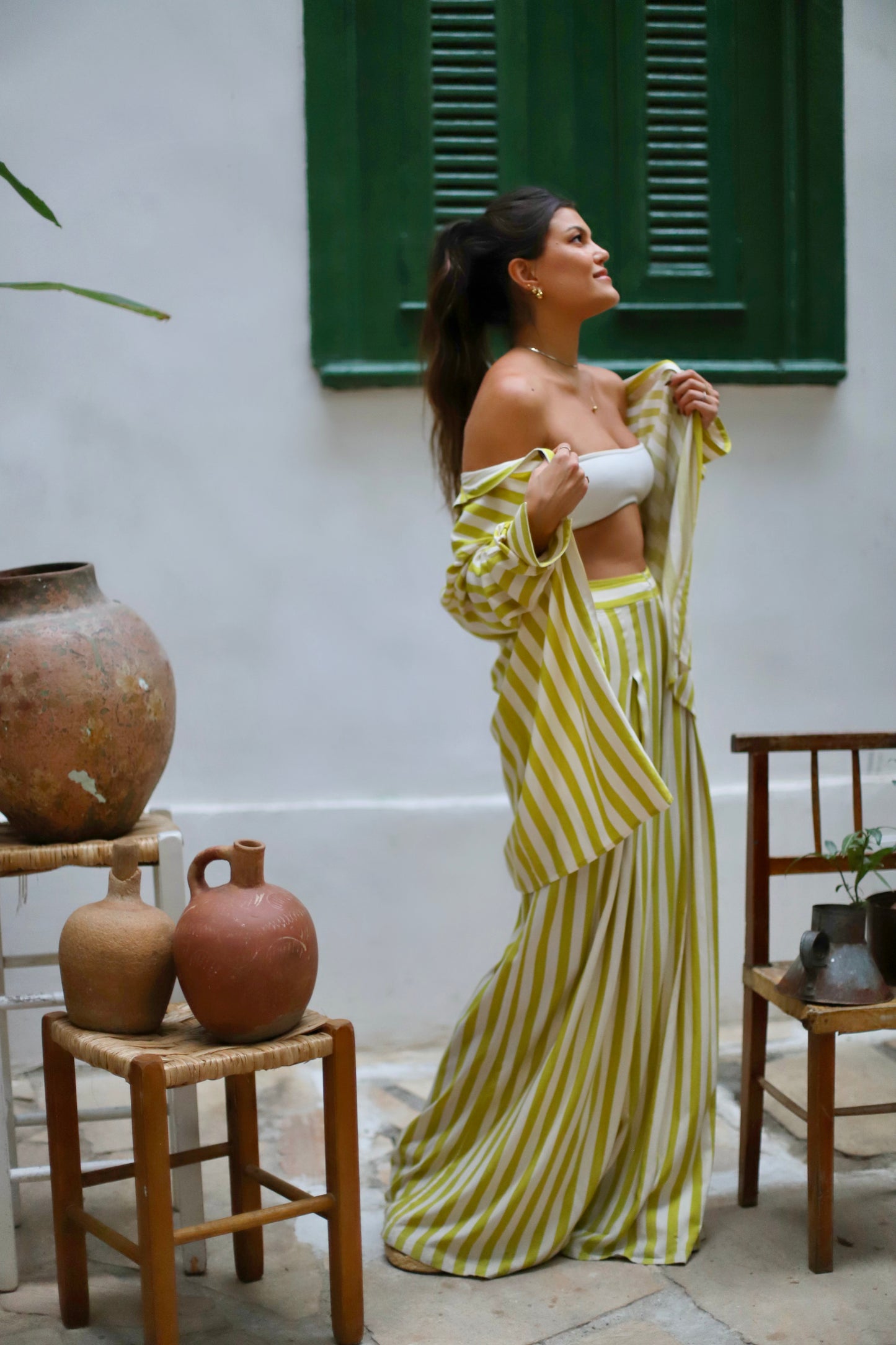 Pantalona Sicília Avocado