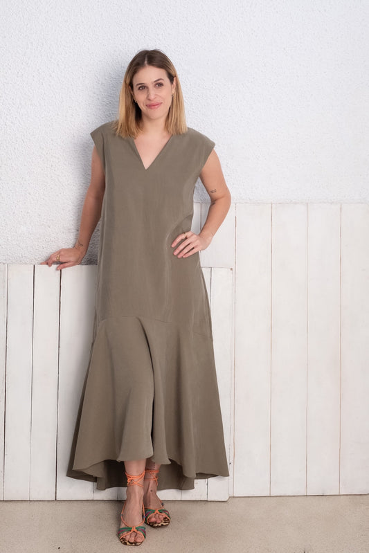 Vestido Cartagena Oliva